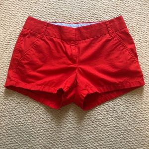 J crew 3” Chino Shorts Size 00
